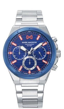 Reloj Mark Maddox Hombre HM0159-37 Cronógrafo Acero Analógico