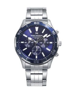 Reloj Mark Maddox Hombre HM1017-36 Mission Acero