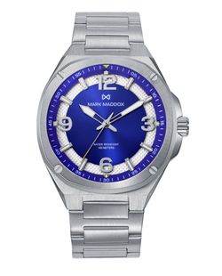 Reloj Mark Maddox Hombre HM1020-35 Acero Plateado Analógico