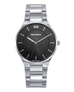 Reloj Mark Maddox Hombre HM1028-57 Acero Plateado Analógico