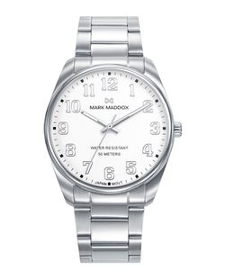 Reloj Mark Maddox Hombre HM1029-05 Acero Analógico