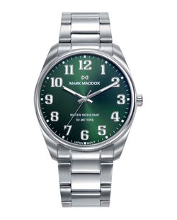 Reloj Mark Maddox Hombre HM1029-65 Acero Analógico