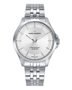 Reloj Mark Maddox Hombre HM1031-07 Acero Analógico