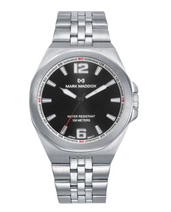 Reloj Mark Maddox Hombre HM1033-95 Acero Analógico