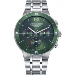 Reloj Mark Maddox Hombre HM1036-67 Cronógrafo Acero Analógico