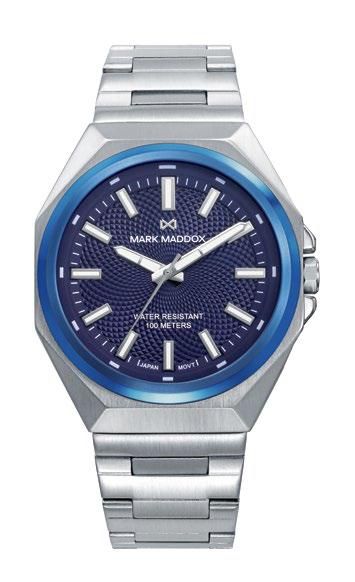 Reloj Mark Maddox Hombre HM1037-37 Acero Analógico