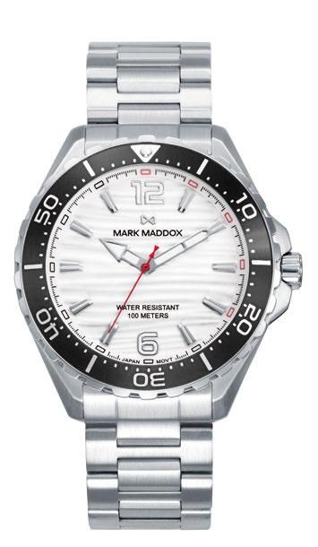 Reloj Mark Maddox Hombre HM1039-05 Acero Analógico