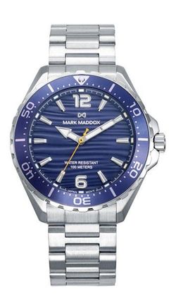 Reloj Mark Maddox Hombre HM1039-35 Acero Analógico
