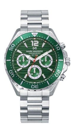 Reloj Mark Maddox Hombre HM1040-65 Cronógrafo Acero Analógico