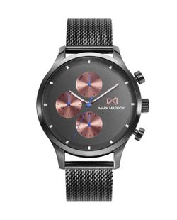 Mark Maddox Herrenuhr HM7142-56 Mattgrau