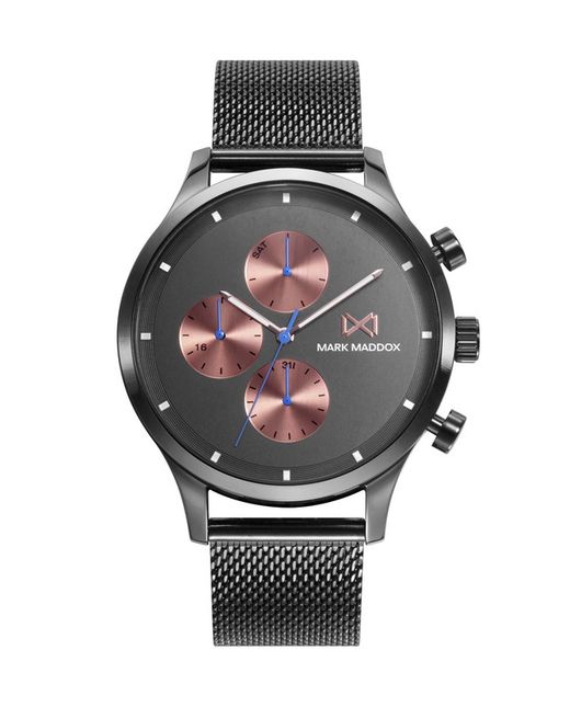 Mark Maddox Herrenuhr HM7142-56 Mattgrau
