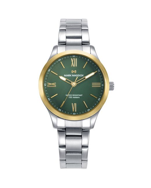 Montre homme Mark Maddox MM1024-63 Marais bicolore en acier doré