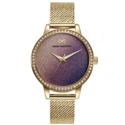 Mark Maddox Montre Femme MM0129-90 Or Mat