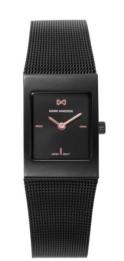 Reloj Mark Maddox Mujer MM0145-57 Acero Negro Analógico