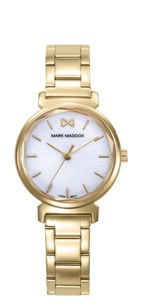 Reloj Mark Maddox Mujer MM0146-07 Acero Dorado Analógico