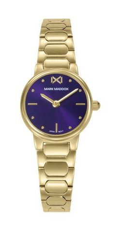 Reloj Mark Maddox Mujer MM0147-97 Acero Dorado Analógico