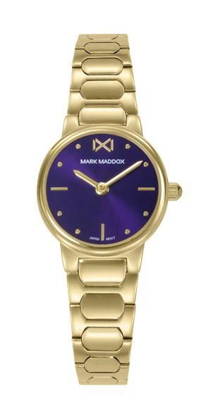 Reloj Mark Maddox Mujer MM0147-97 Acero Dorado Analógico
