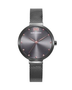Reloj Mark Maddox Mujer MM1006-17 Malla Esterilla Negro.