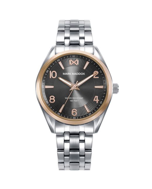 Mark Maddox Women's Watch MM1020-15 Marais Bi-Tone Steel Pink