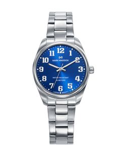 Reloj Mark Maddox Mujer MM1032-35 Acero Plateado Analógico