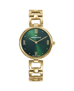 Reloj Mark Maddox Mujer MM1033-63 Acero Dorado Analógico