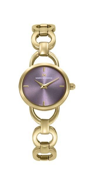 Reloj Mark Maddox Mujer MM1041-17 Acero Dorado Analógico
