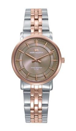 Reloj Mark Maddox Mujer MM1042-97 Acero Bicolor Rose Analógico