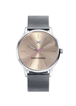 Reloj Mark Maddox Mujer MM2003-77 Malla Esterilla Gris