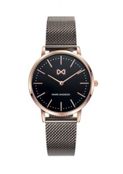 Orologio da donna Mark Maddox MM7115-57 maglia nera opaca