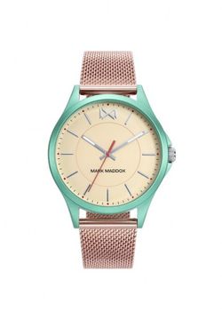 Mark Maddox Ladies Watch MM7120-97 Mesh Mat Pink