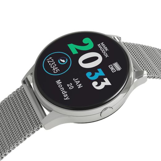 Mark Maddox dameur Smartwatch MS1000-80 mat stål