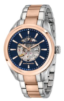 Reloj Maserati Hombre R8823112005 Acero Bicolor Rosa Automático
