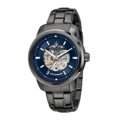 Reloj Maserati Hombre R8823121001 Successo Automático Acero Negro Analógico