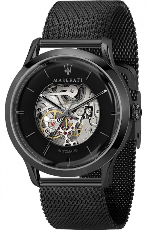 Reloj Maserati Hombre R8823133002 Malla Esterilla Negro — Joyeriacanovas
