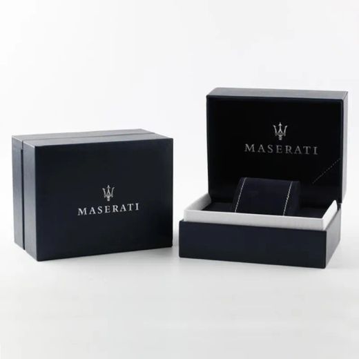 Reloj Maserati Hombre R8851153003 Piel Negra Acero Analógico