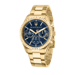 Reloj Maserati Hombre R8853100026 Competizione Acero Dorado Analógico