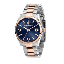 Maserati herreur R8853151006 Tofarvet sølvrosa