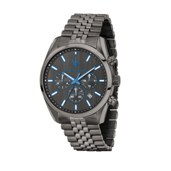 Reloj Maserati Hombre R8853154002 Cronógrafo Acero Negro Analógico