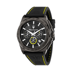 Reloj Maserati Hombre R8871606006 Sport Negro Cronógrafo Acero Analógico