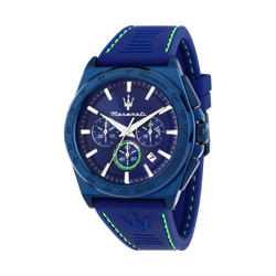 Reloj Maserati Hombre R8871606007 Sport Azul Cronógrafo Acero Analógico