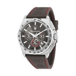 Reloj Maserati Hombre R8871606008 Sport Marrón Cronógrafo Acero Analógico