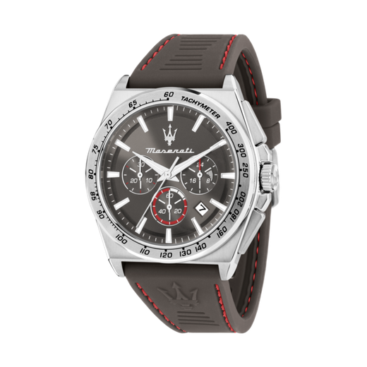 Reloj Maserati Hombre R8871606008 Sport Marrón Cronógrafo Acero Analógico