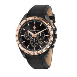 Reloj Maserati Hombre R8871612036 TRAGUARDO Piel Negra