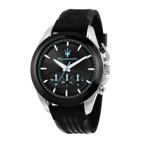 Reloj Maserati Hombre R8871612047 Sport Negro Cronógrafo Acero Analógico