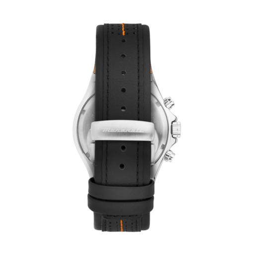 Reloj Maserati Hombre R8871640008 Piel Negra Cronógrafo Acero Analógico