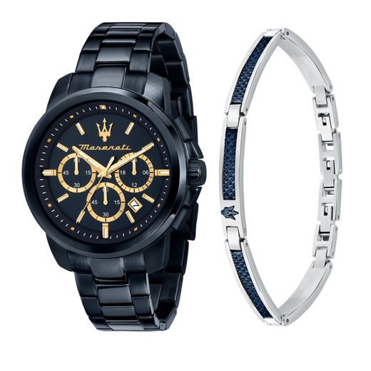 Montre Homme Maserati R8873621042 Acier Bleu