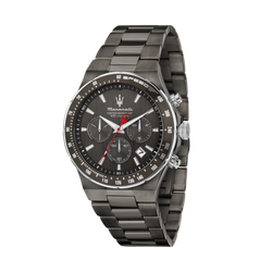 Reloj Maserati Hombre R8873640027 Cronógrafo Acero Negro Analógico