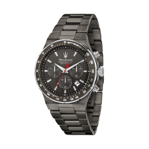 Reloj Maserati Hombre R8873640027 Cronógrafo Acero Negro Analógico