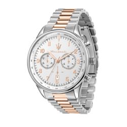 Reloj Maserati Hombre R8873646002 TRADIZIONE Bicolor Plateado Rosado