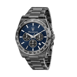 Reloj Maserati Hombre R8873652015 Cronógrafo Acero Negro Analógico